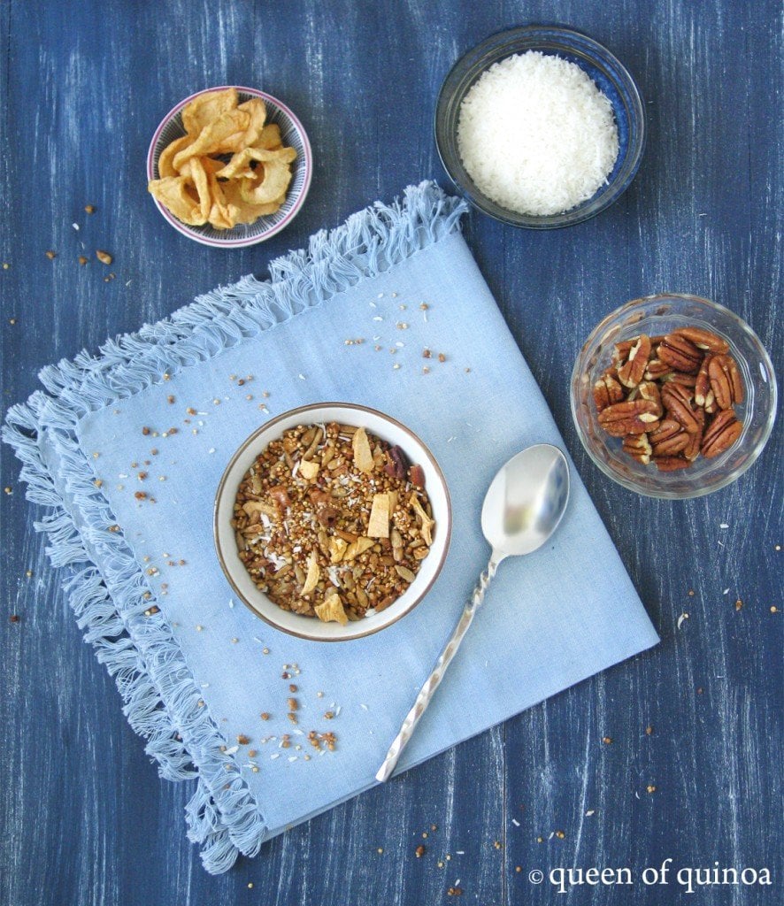 Maple Apple Quinoa Granola Recipe Simply Quinoa
