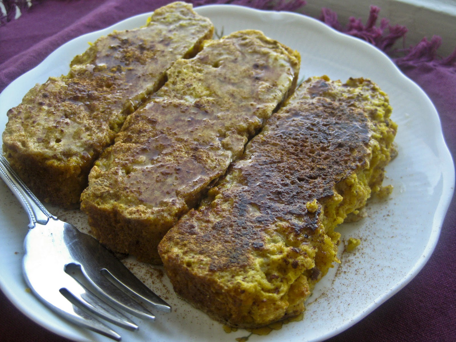 Glutenfree French Toast with Pumpkin Cornbread Simply Quinoa