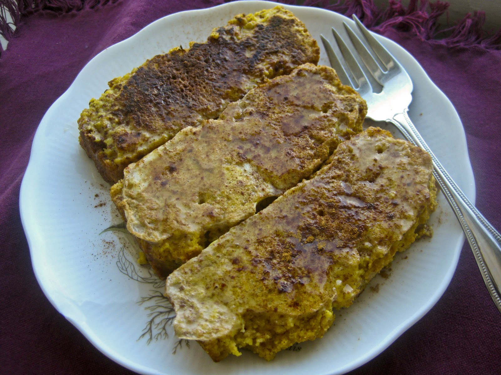 Glutenfree French Toast with Pumpkin Cornbread Simply Quinoa