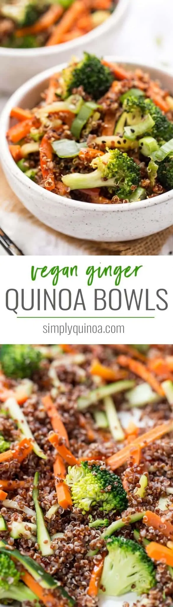 how to make the perfect ginger quinoa bowl