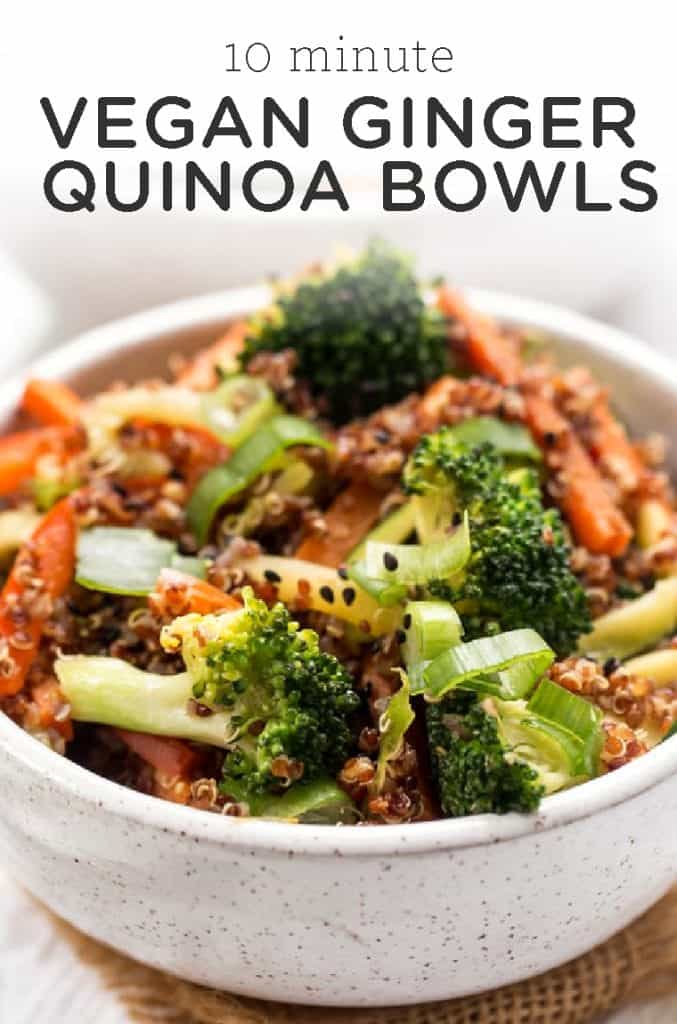 Ginger Quinoa Bowl 