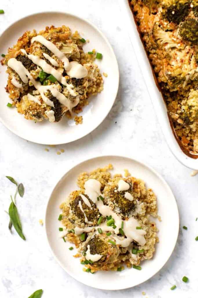 Vegan Quinoa Casserole Easy & Healthy Dinner Recipe Simply Quinoa
