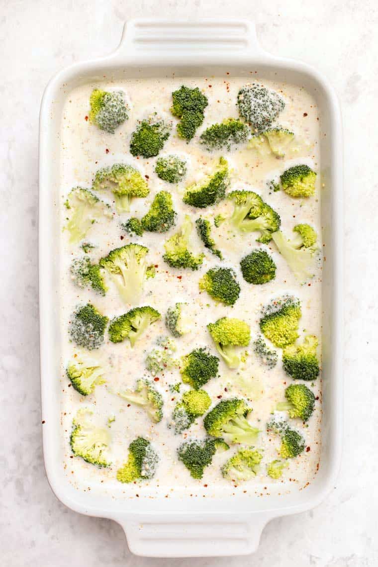 Healthy Quinoa Casserole with Broccoli