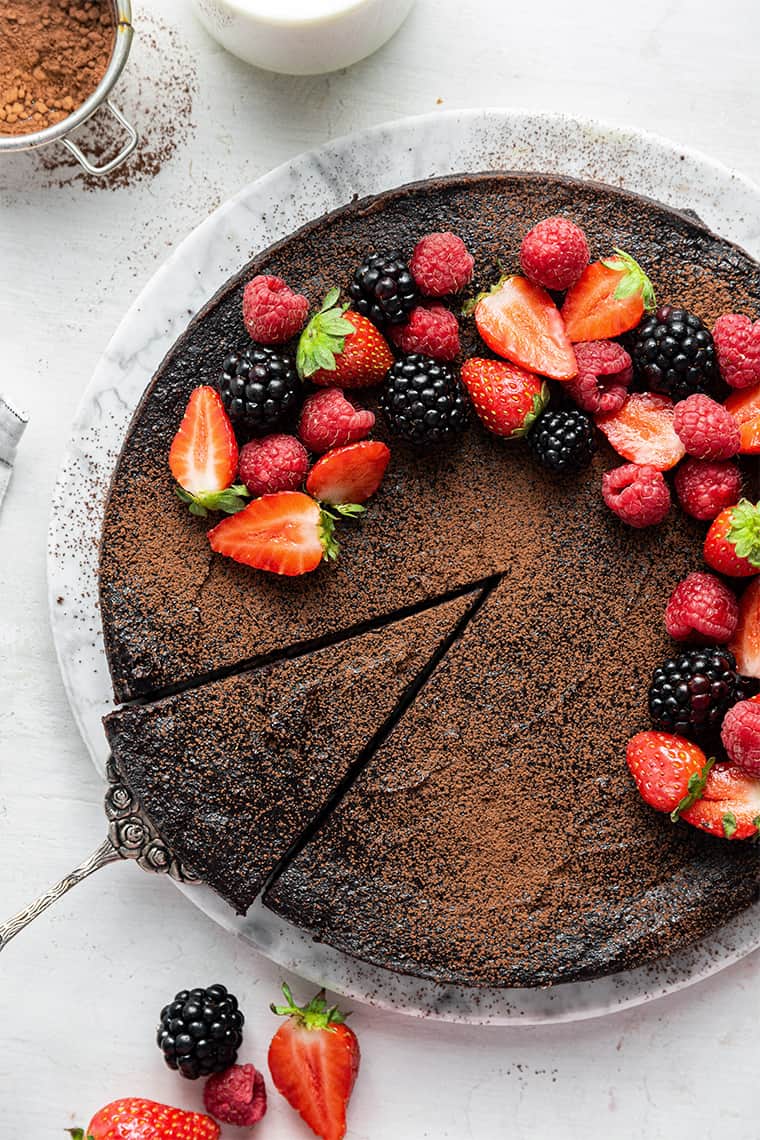 Flourless Quinoa Chocolate Cake Recipe Simply Quinoa