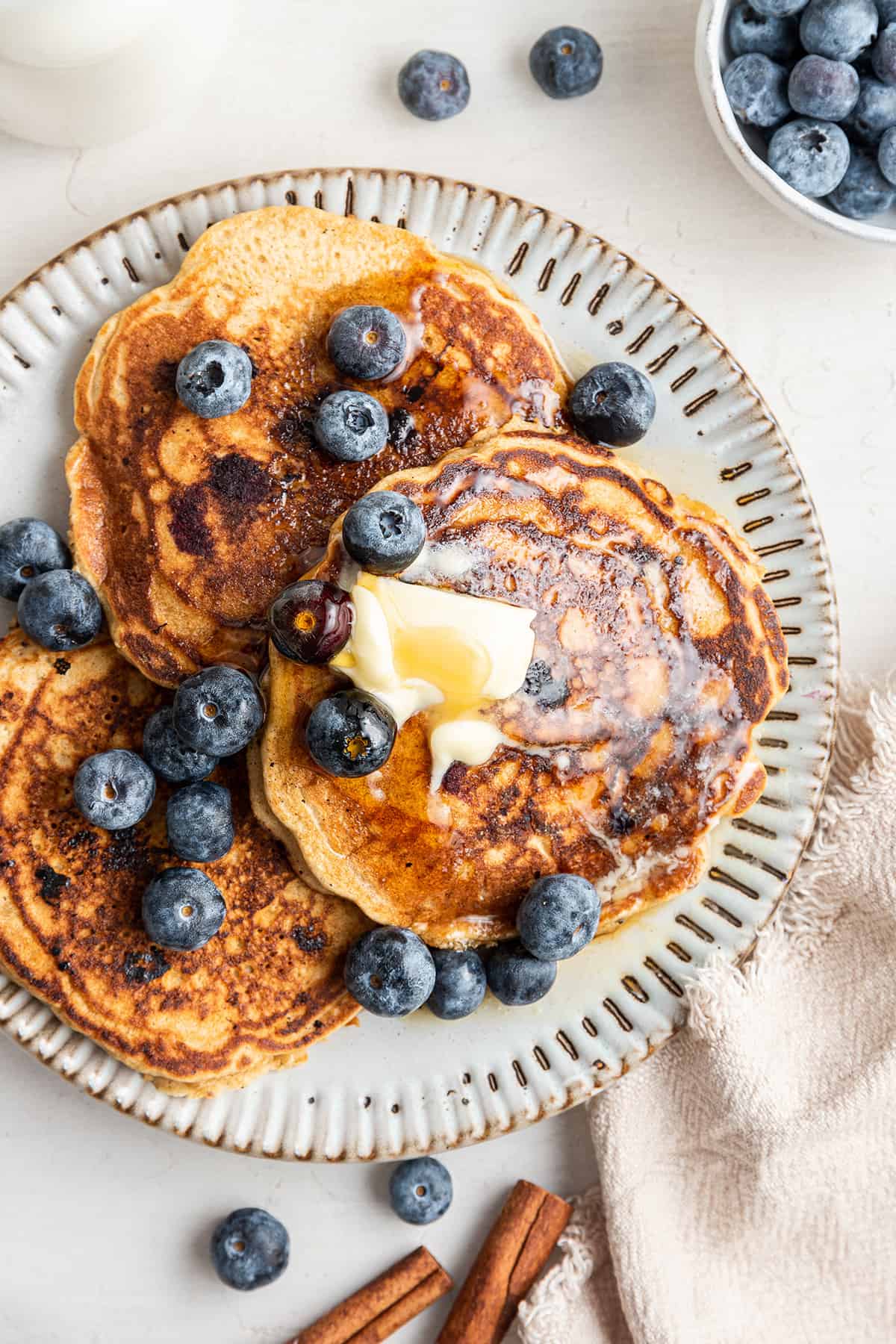 GlutenFree Blueberry Pancakes Simply Quinoa