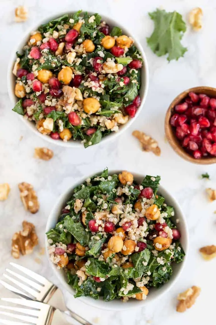 Easy Salad with Pomegranate