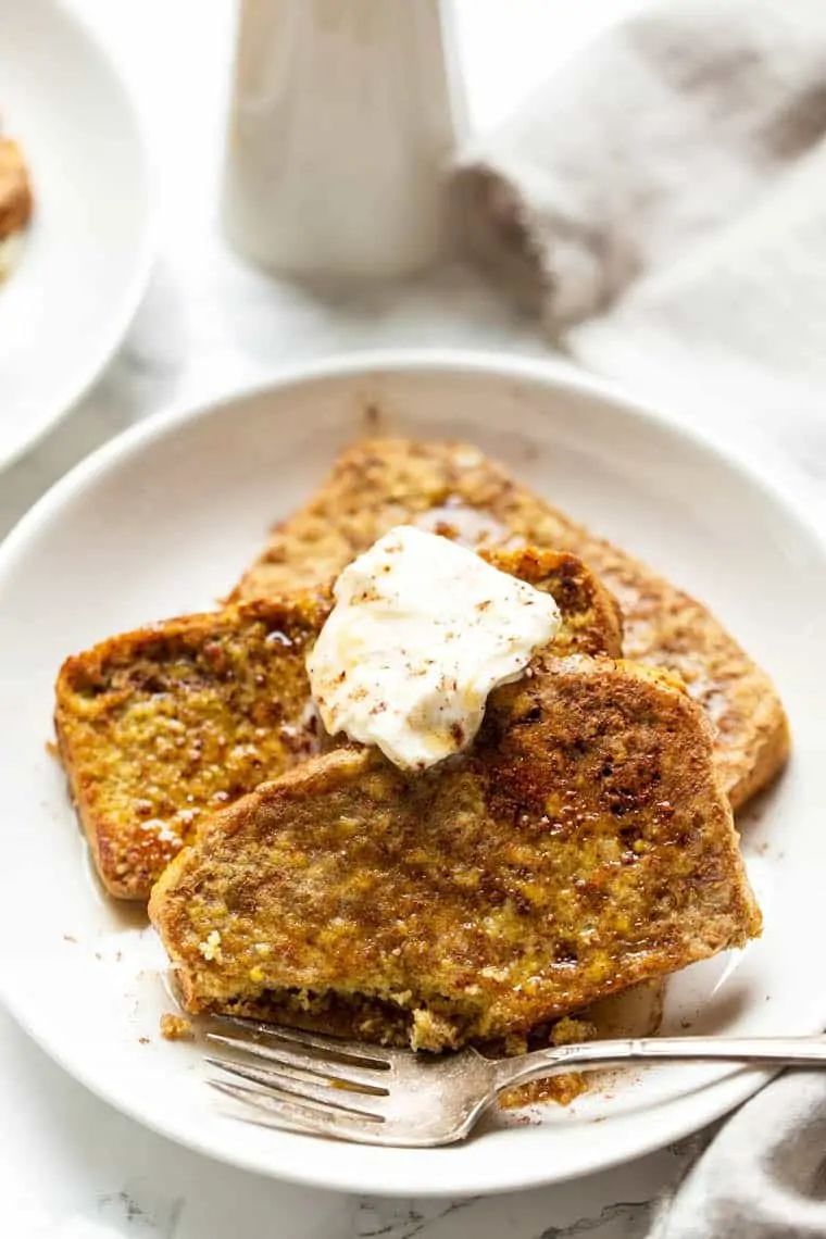 Healthy Cornbread French Toast