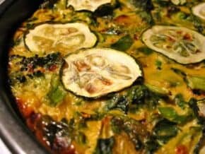 Dairy Free Vegetable Quiche with Quinoa Crust