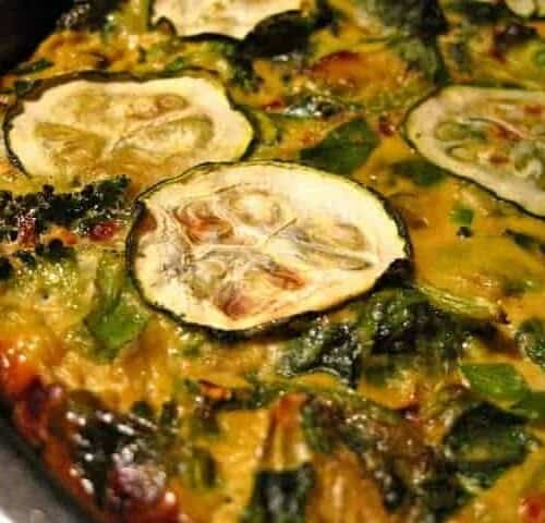 Dairy Free Vegetable Quiche with Quinoa Crust
