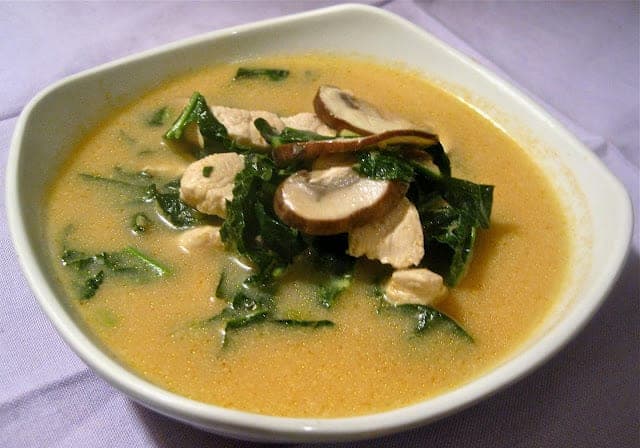 Thai Coconut Chicken Soup