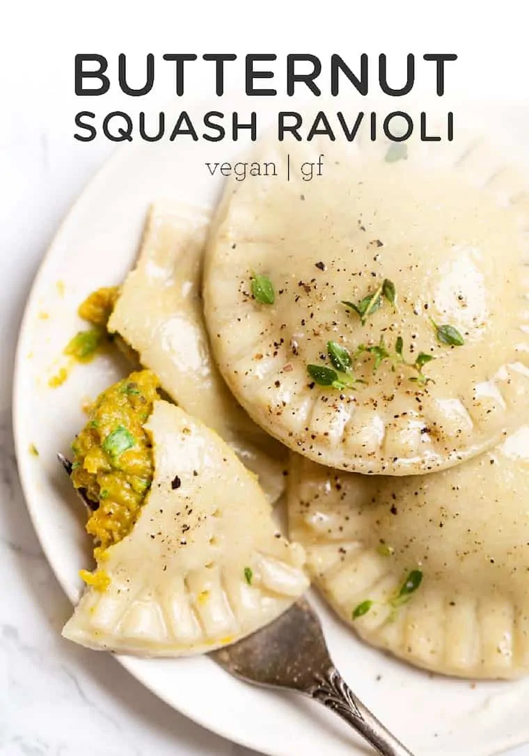 Gluten-Free Butternut Squash Ravioli