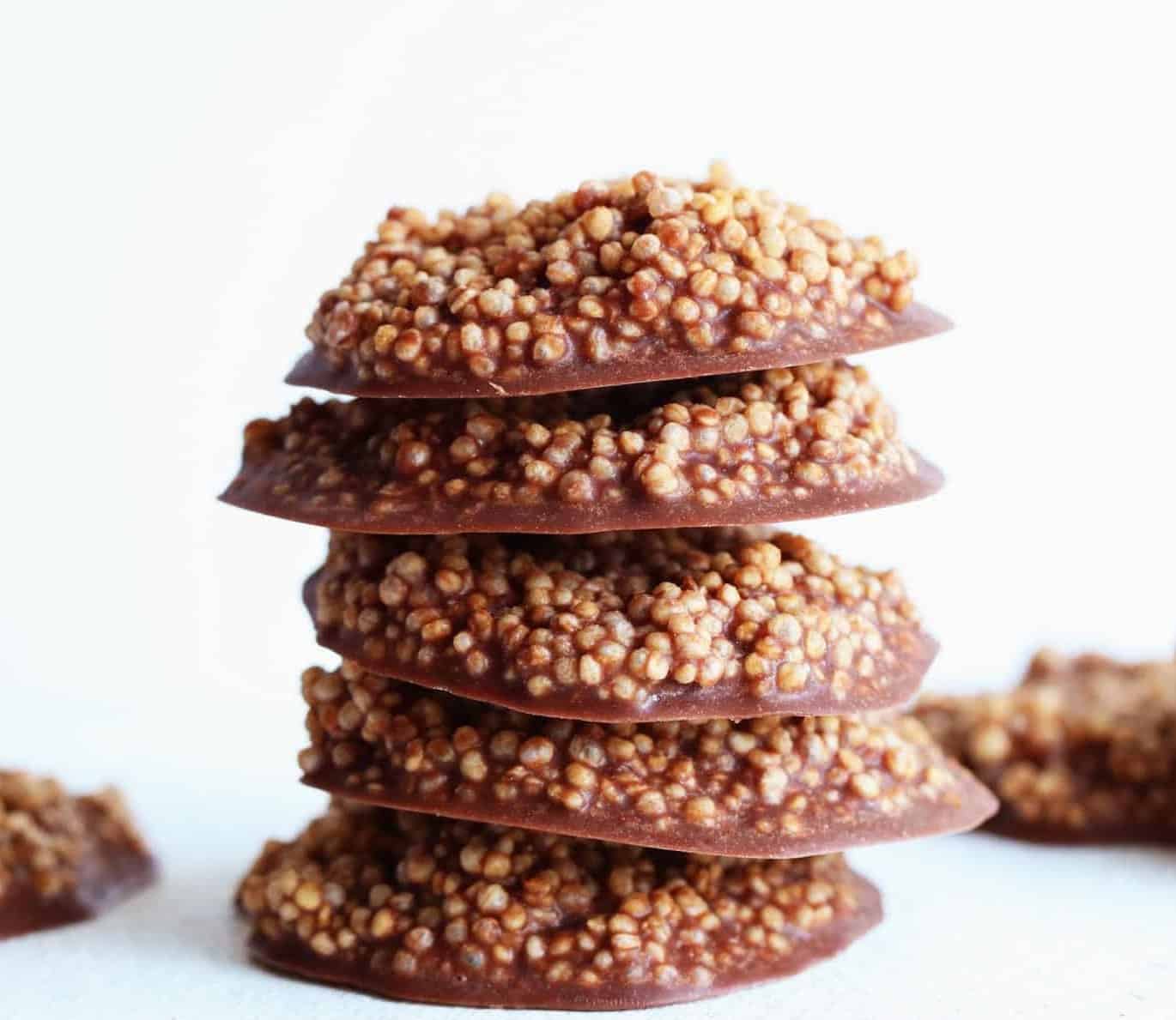 Chocolate Quinoa Crisps- The Toasted Pine Nut