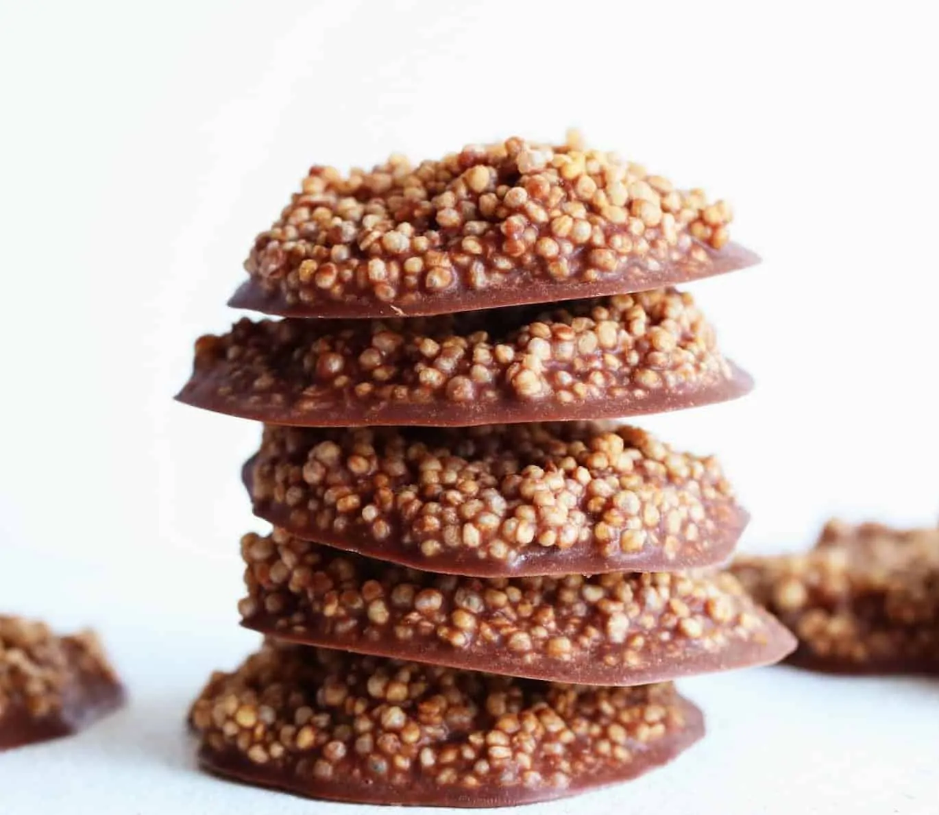 Chocolate Quinoa Crisps- The Toasted Pine Nut