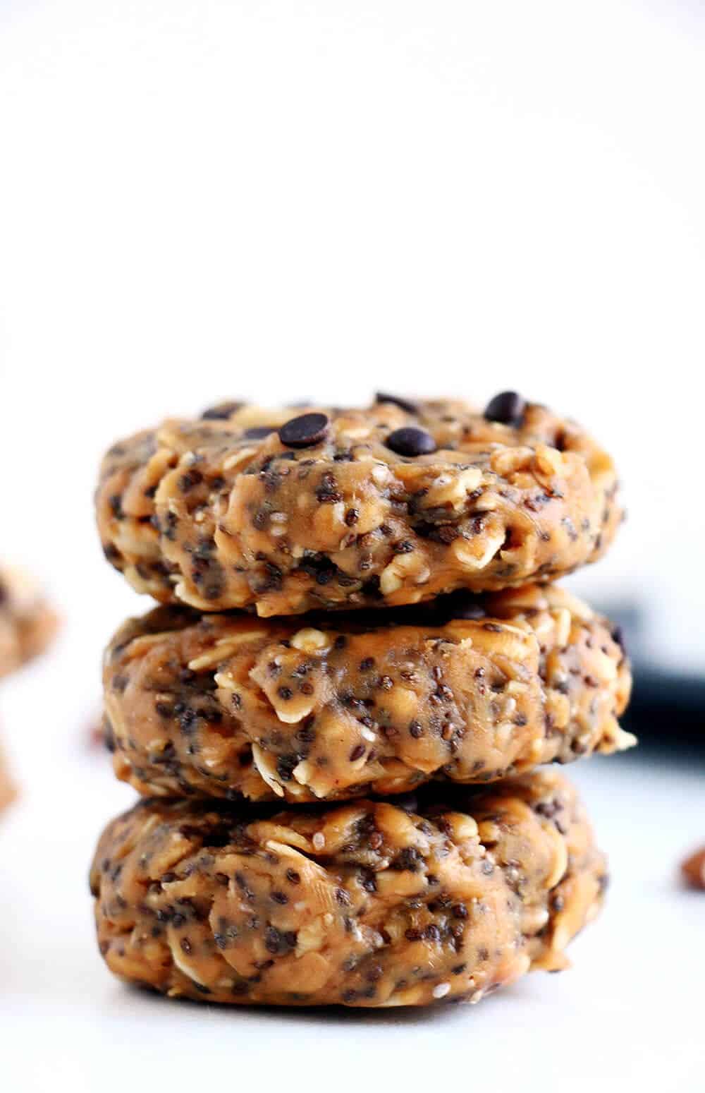 No-Bake Breakfast Cookies- I Heart Naptime
