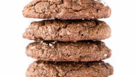 These DOUBLE Chocolate Chip Quinoa Cookies are sweet, satisfying and HEALTHY!