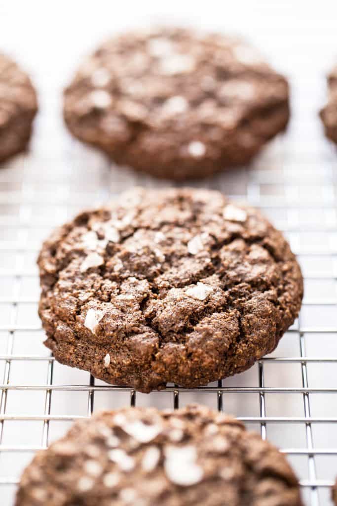 These DOUBLE Chocolate Chip Quinoa Cookies are sweet, satisfying and HEALTHY!