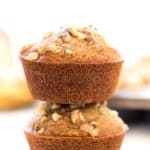 These AMAZING Banana Bread Muffins might be gluten-free, but you'd never be able to tell!