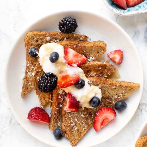 Healthy Gluten Free French Toast with Berries Simply Quinoa