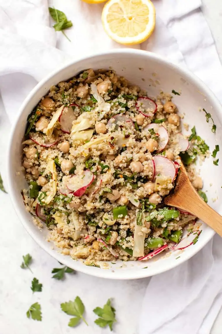 Herbed Spring Quinoa Salad