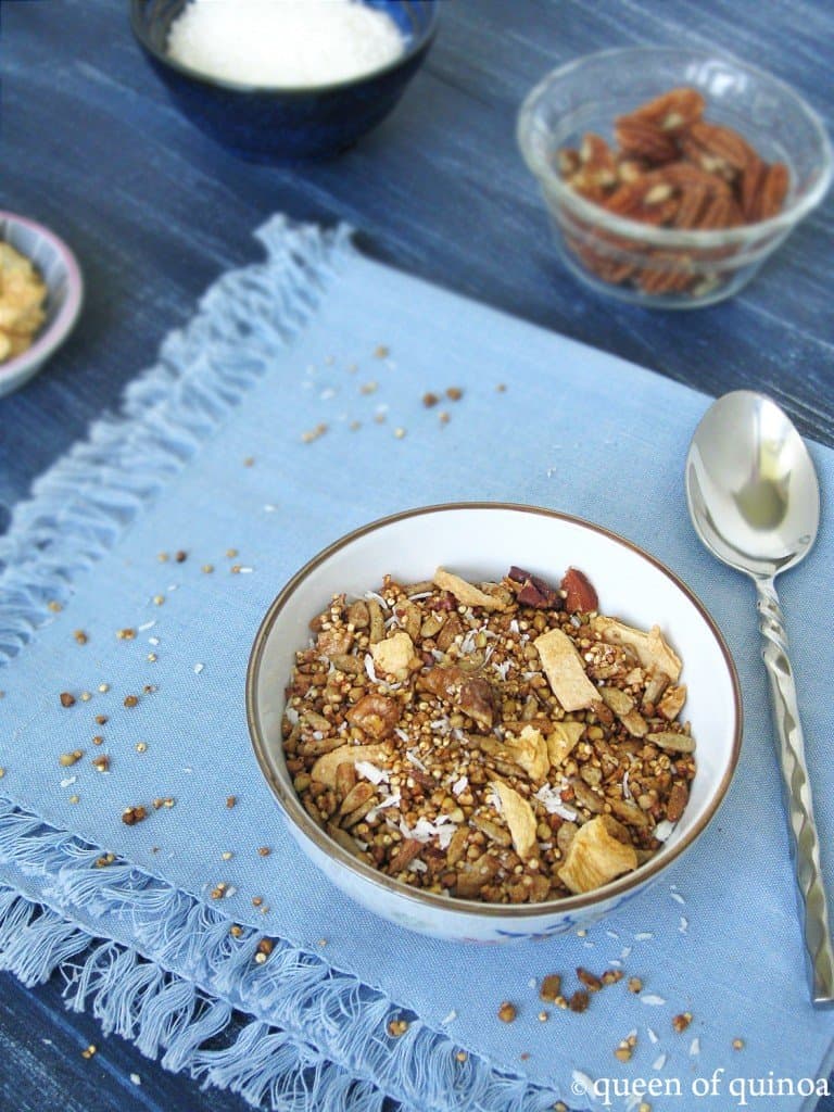 Maple Apple Quinoa Granola Recipe Simply Quinoa