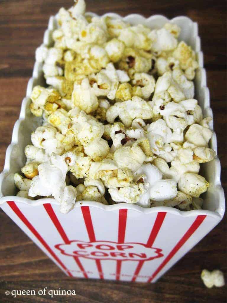 My {not so new} favorite snack Popcorn! Simply Quinoa