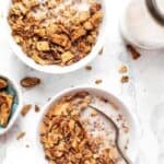 Healthy Granola with Apples & Cinnamon