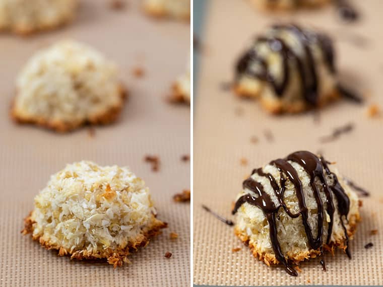 Coconut Macaroon Recipe with Chocolate