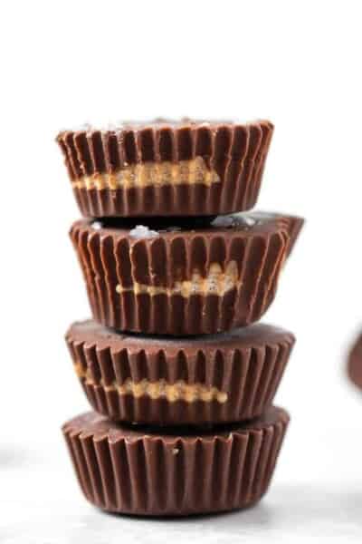 No Bake Almond Butter Cups