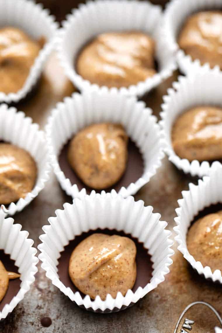 Dark Chocolate Almond Butter Cups Simply Quinoa