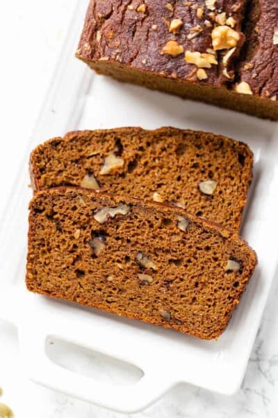 Healthy Pumpkin Bread with Coconut Flour