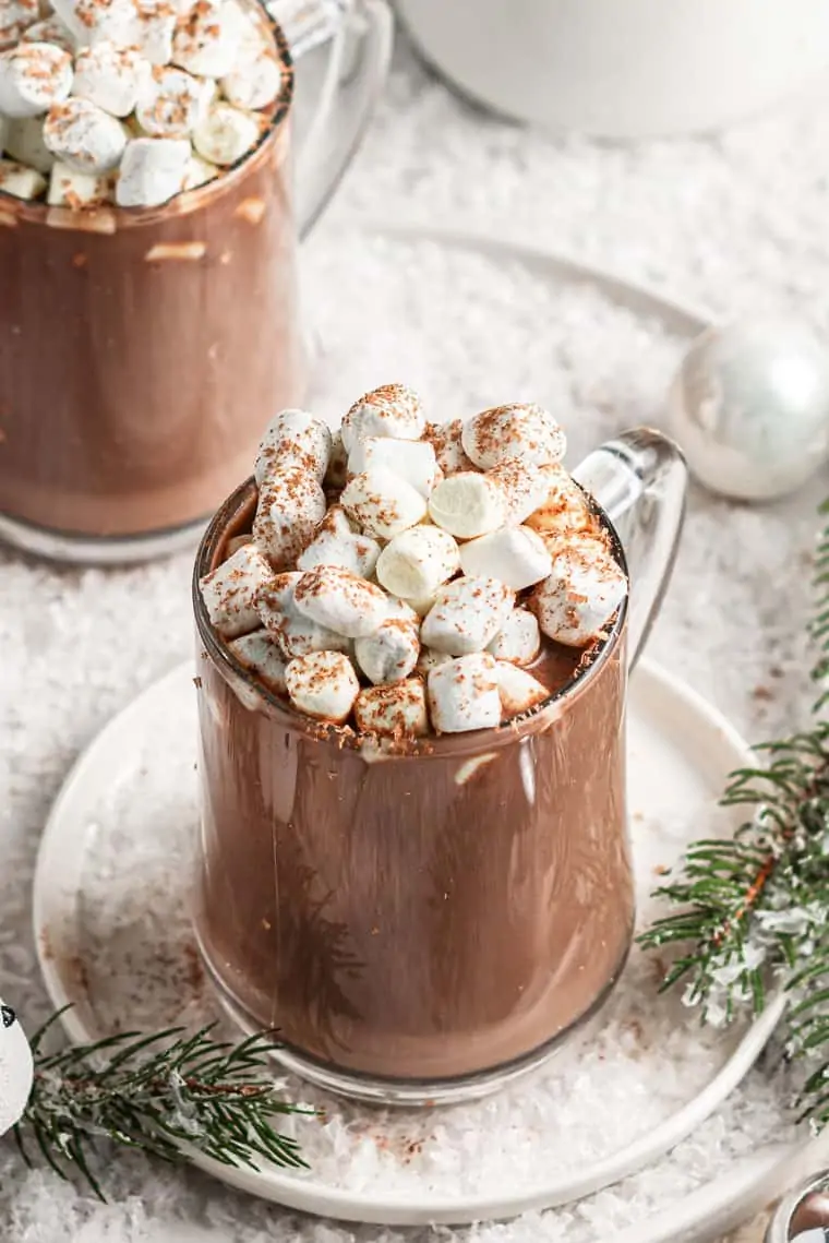 vegan hot chocolate recipe with marshmallows