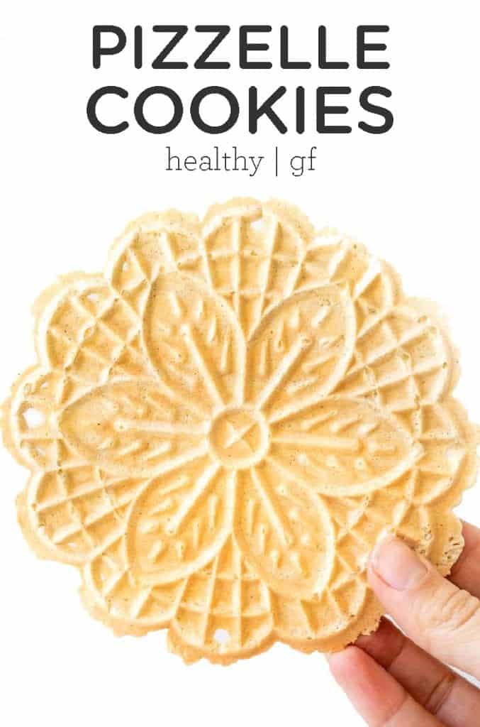 homemade Pizzelle Cookies