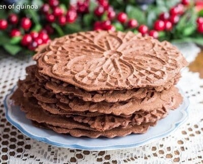 Chocolate Pizzelle Recipe