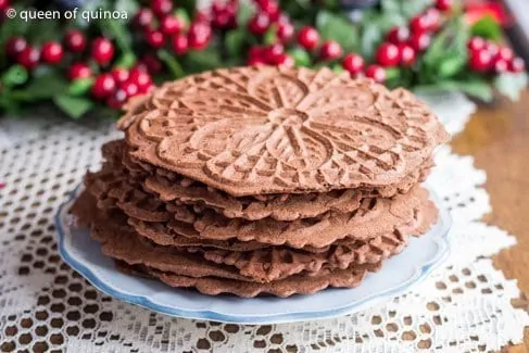 Chocolate Pizzelle Recipe