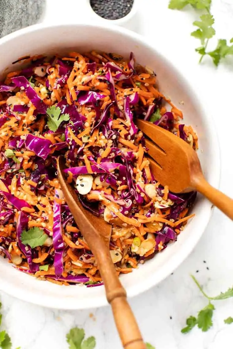 Healthy Carrot Slaw