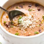 Healthy Tomato Bisque -- only 20 minutes to make, easy and VEGAN!