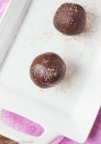 Dark Chocolate Quinoa Truffles Recipe