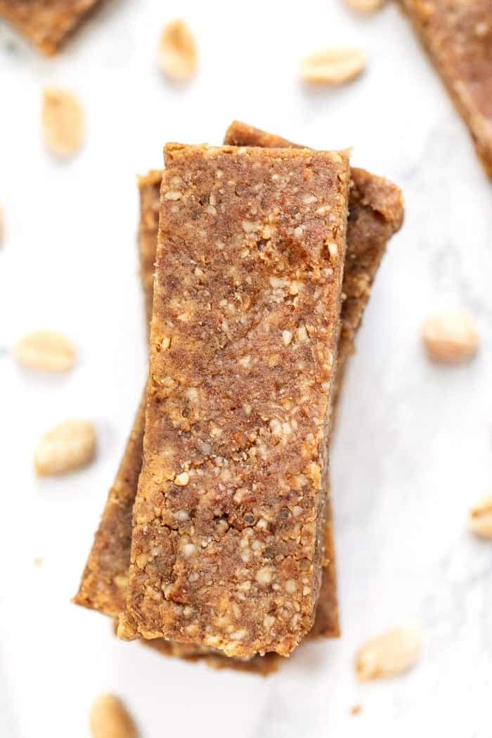 Homemade Peanut Butter Power Bars