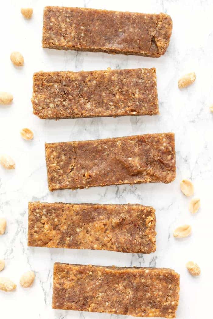 Healthy Peanut Butter Protein Bars