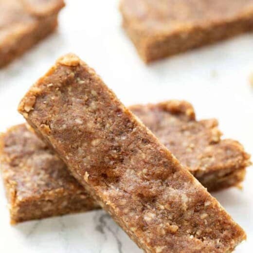 Healthy Protein Bars with Peanut Butter