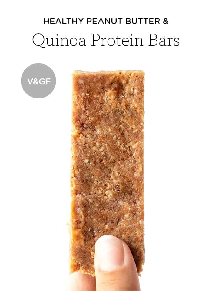 NoBake Peanut Butter Power Bars Simply Quinoa