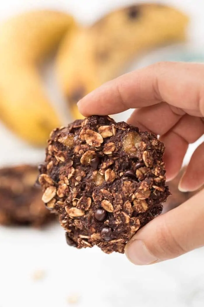 Chocolate and Banana Oatmeal Cookie Recipe