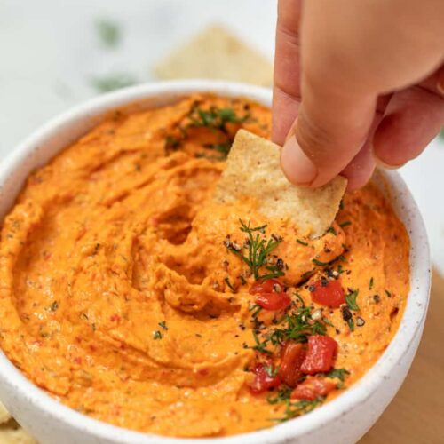 Smoked Salmon Spread with Roasted Red Peppers