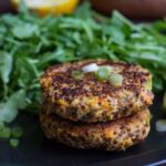 Sweet Potato Salmon Burger