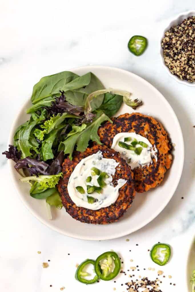 Healthy Salmon Cakes {With Sweet Potato!} Simply Quinoa