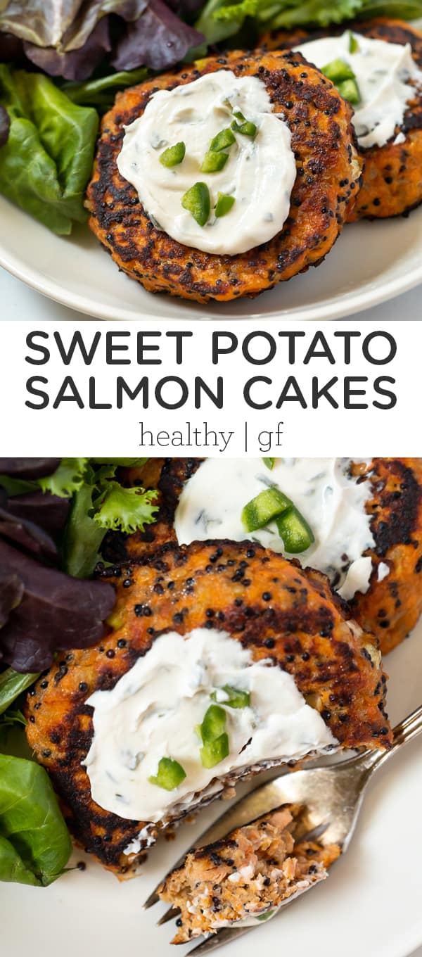 Sweet Potato Salmon Cakes