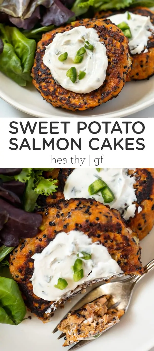 Sweet Potato Salmon Cakes