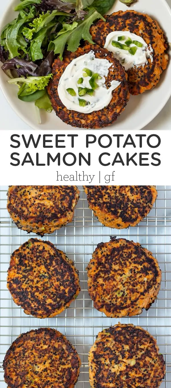 Sweet Potato Salmon Cakes