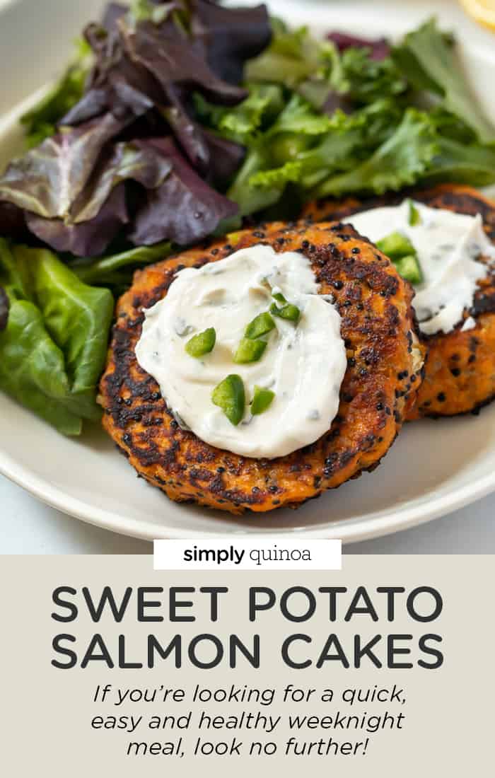 Sweet Potato Salmon Cakes