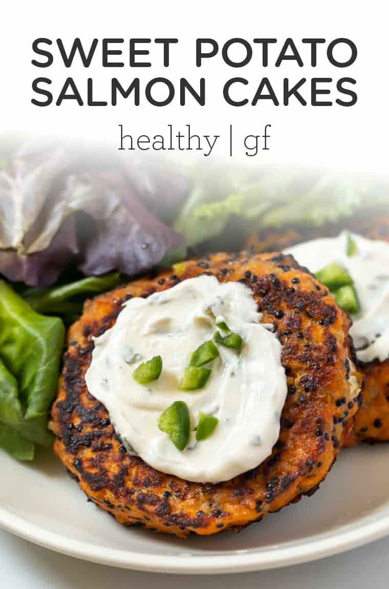 Sweet Potato Salmon Cakes